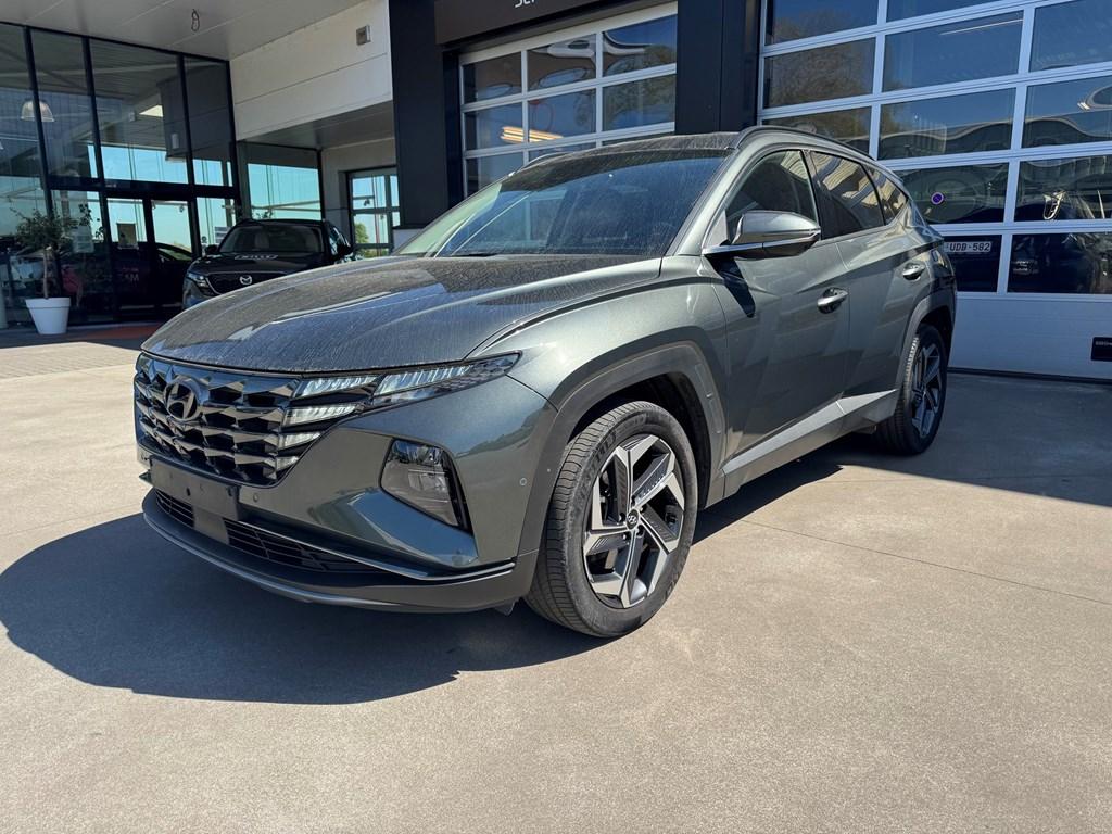 Hyundai Tucson Hybride 2021, Automaat, Blauw, 170 kW, Dodehoekdetectie