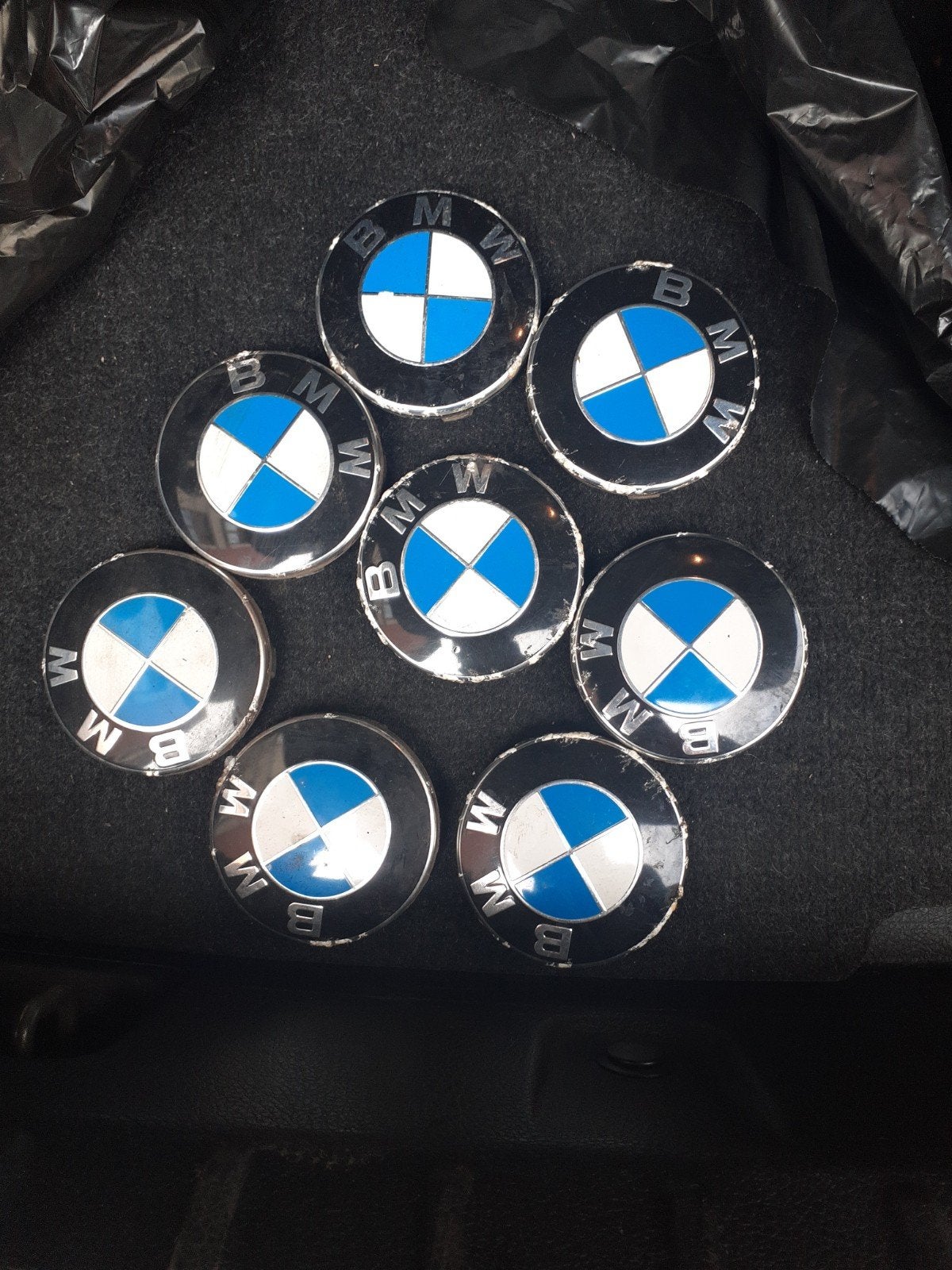 Naafdoppen bmw, Ophalen