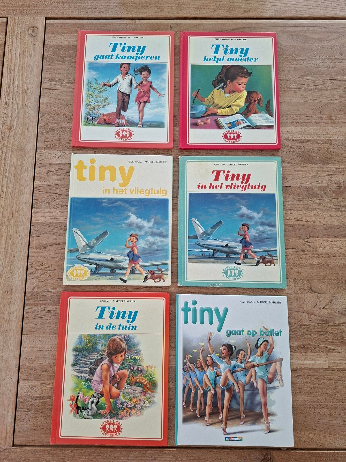 Boekjes Tiny vintage 6 stuks Rinkerbel Casterman, Boeken, Kinderboeken | Jeugd | 10 tot 12 jaar, Gelezen, Ophalen of Verzenden