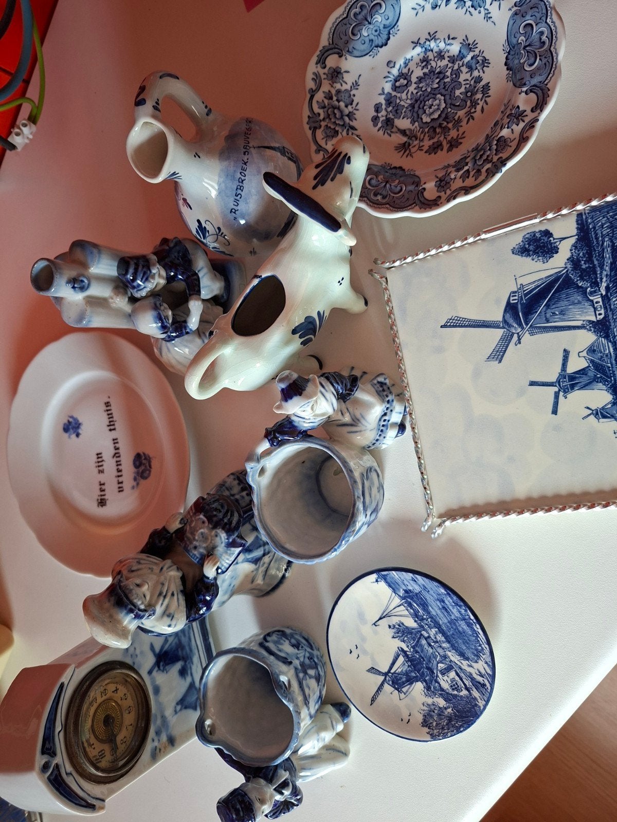 delfs blauw, Enlèvement