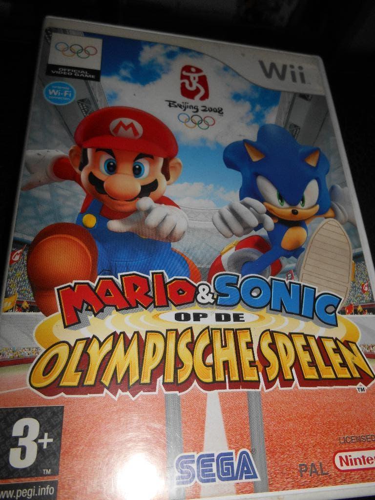 WII jeu Mario & Sonic jeux olympiques, Consoles de jeu & Jeux vidéo, Enlèvement ou Envoi