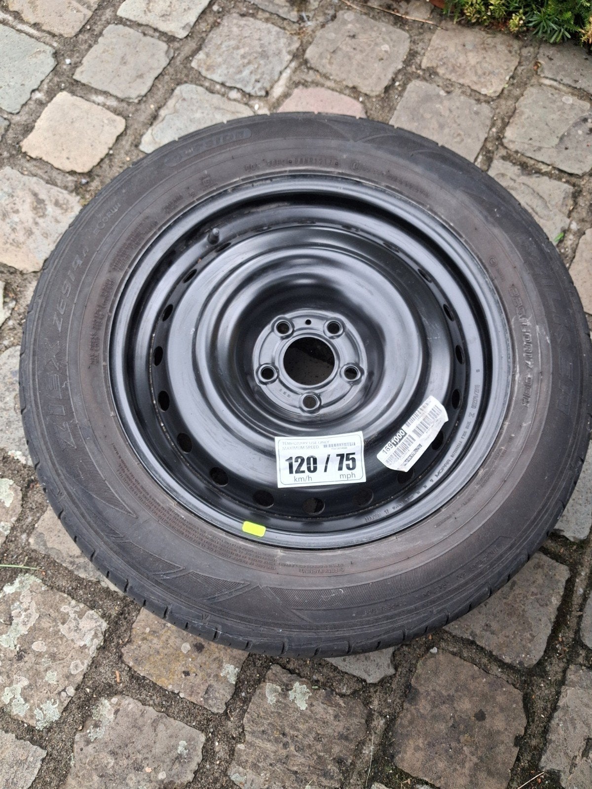 Roue de secours originale Jeep Compass 
Homecomer 17 pouces, Enlèvement