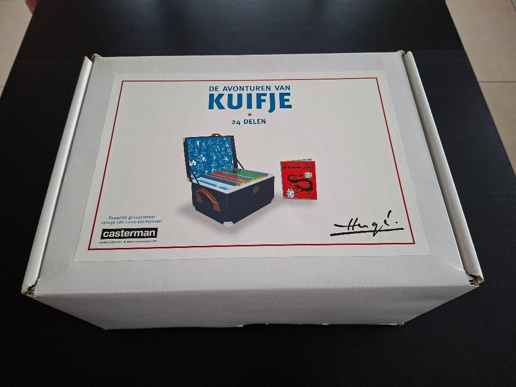 De avonturen van Kuifje - Koffer, Nieuw, Ophalen of Verzenden, Meerdere stripboeken, Hergé