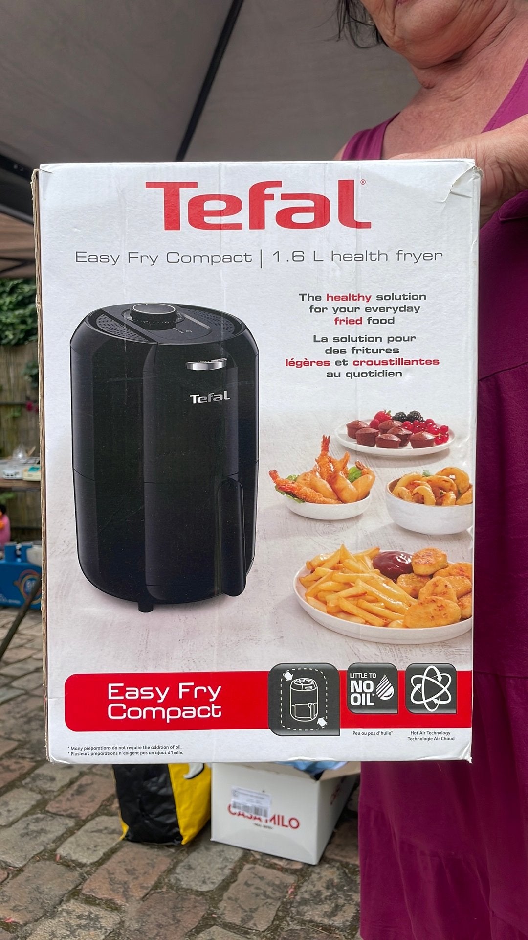 Tefal airfryer., Ophalen of Verzenden, Nieuw, Airfryer