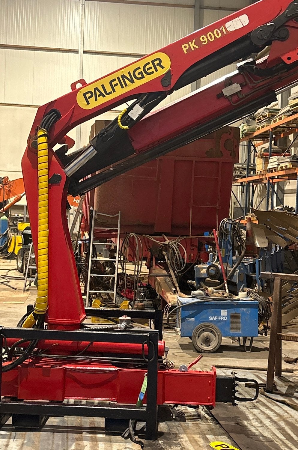 Grue Auxiliaire PALFINGER PK, Enlèvement, Comme neuf