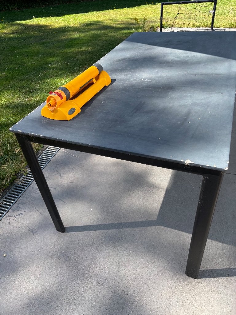 table de jardin  à donner, Jardin & Terrasse, Tables de jardin, Utilisé, Rectangulaire, Aluminium, Enlèvement