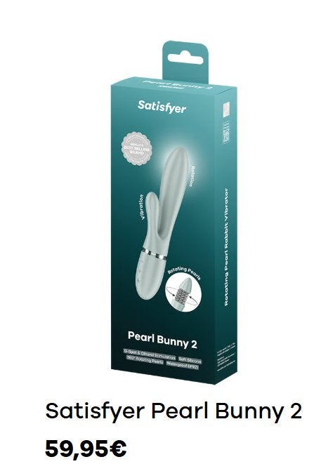 Nieuwe Satisfyer Pearl Bunny 2 - Groen, Ophalen of Verzenden, Nieuw