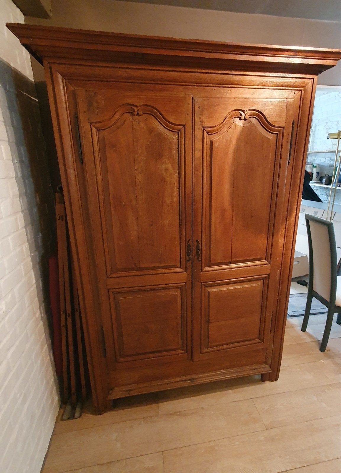 armoire chêne 18ème, Enlèvement