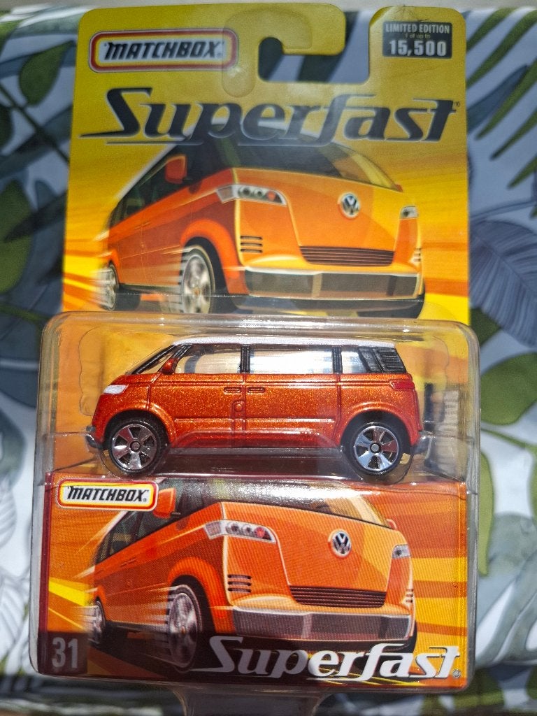 Matchbox Superfast n31 VOLSWAGEN MICROBUS – NEUF 15500 ex, Enlèvement, Comme neuf