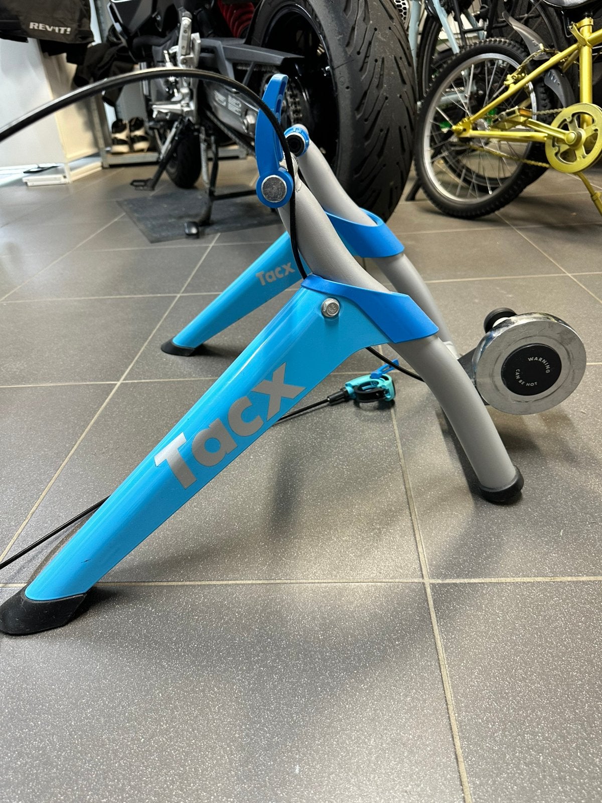 Tacx Booster, Ophalen, Gebruikt