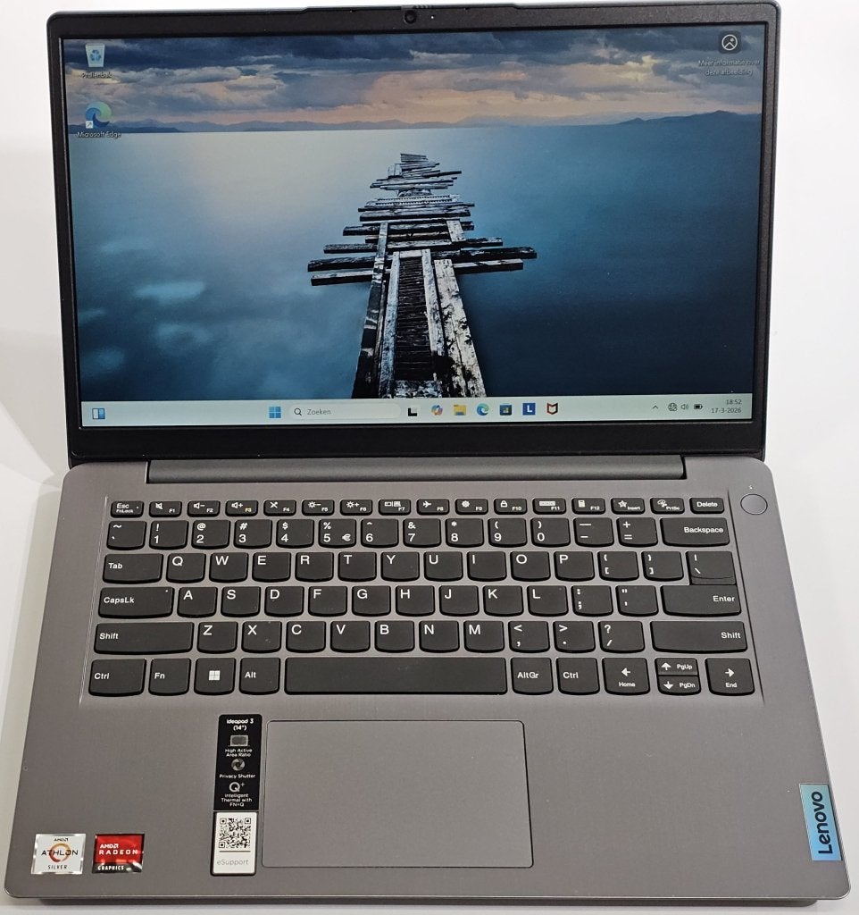 Lenovo IdeaPad 3 14ADA6 | Tweedehands, De Entree 250A, 1101 EE Amsterdam, Nederland, AMD Athlon Silver 3050U, Info@lenovo.com