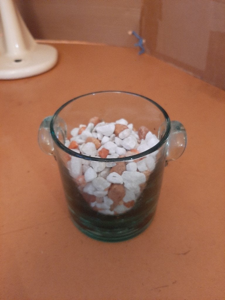 pot verre décoratif, Enlèvement ou Envoi