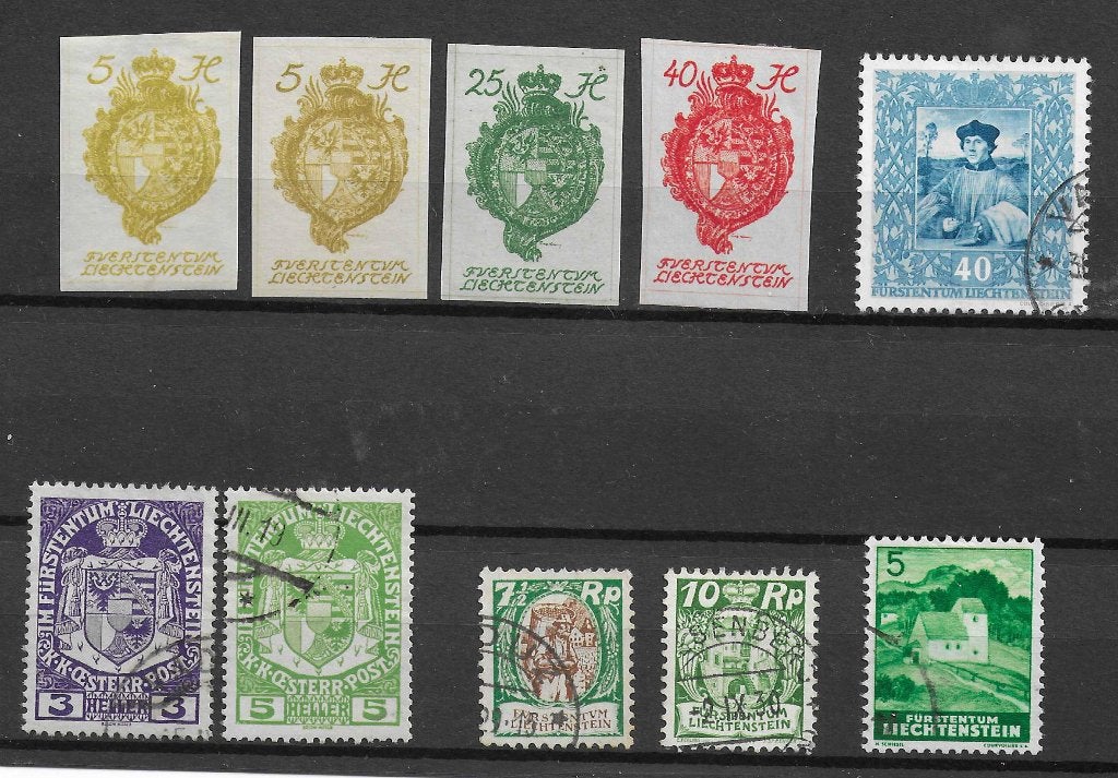 Postzegels Liechtenstein 2, Postzegels en Munten, Verzenden