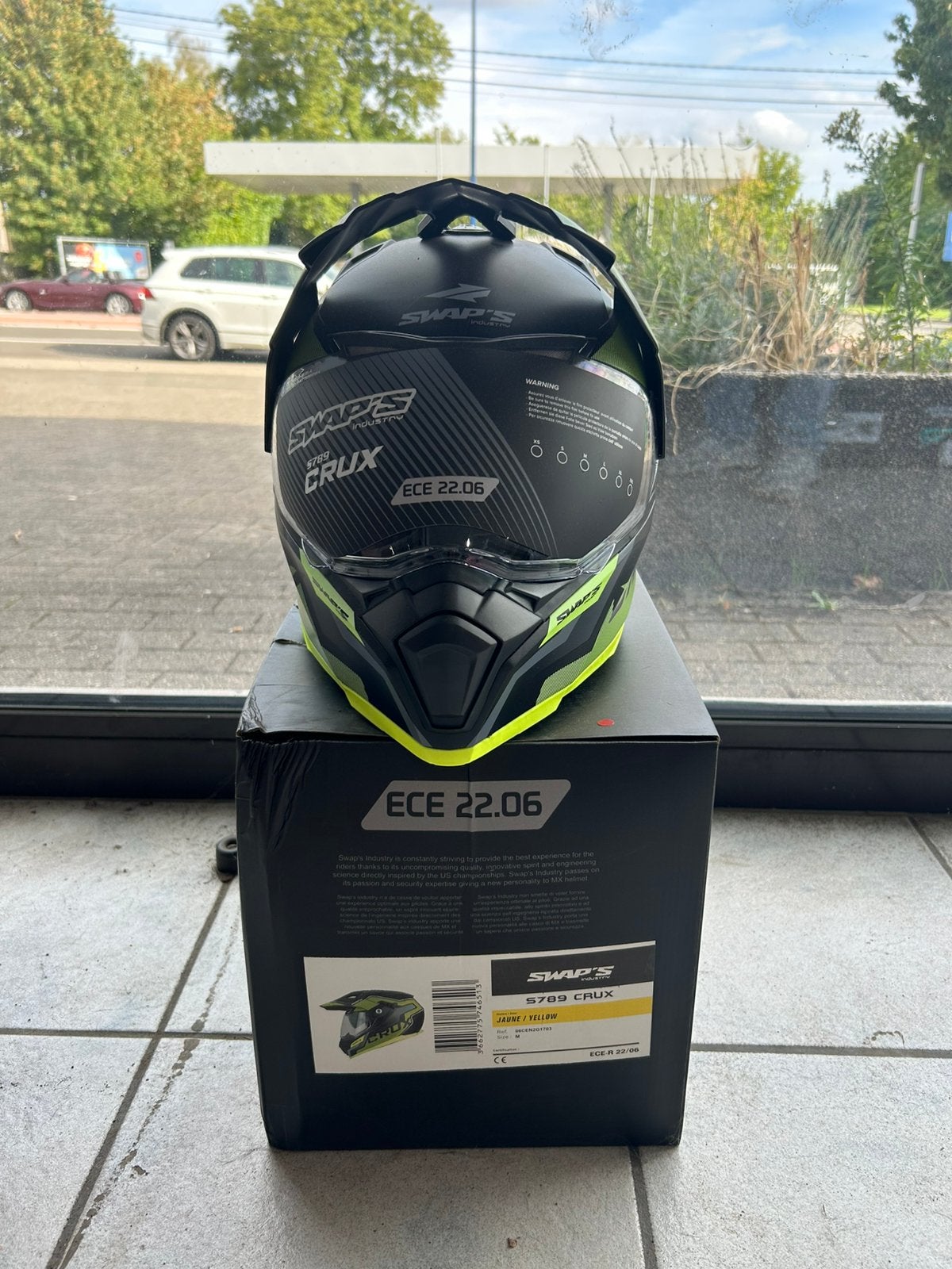 casque Swap’s S789 Crux, Ophalen