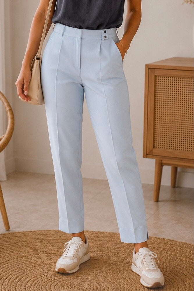 Pantalon zara L, Kleding | Dames, Broeken en Pantalons, Ophalen, Zo goed als nieuw