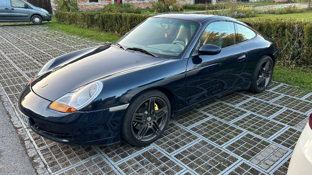 Porsche 996 exchange, Auto's, Automaat, Achterwielaandrijving, Blauw, Leder