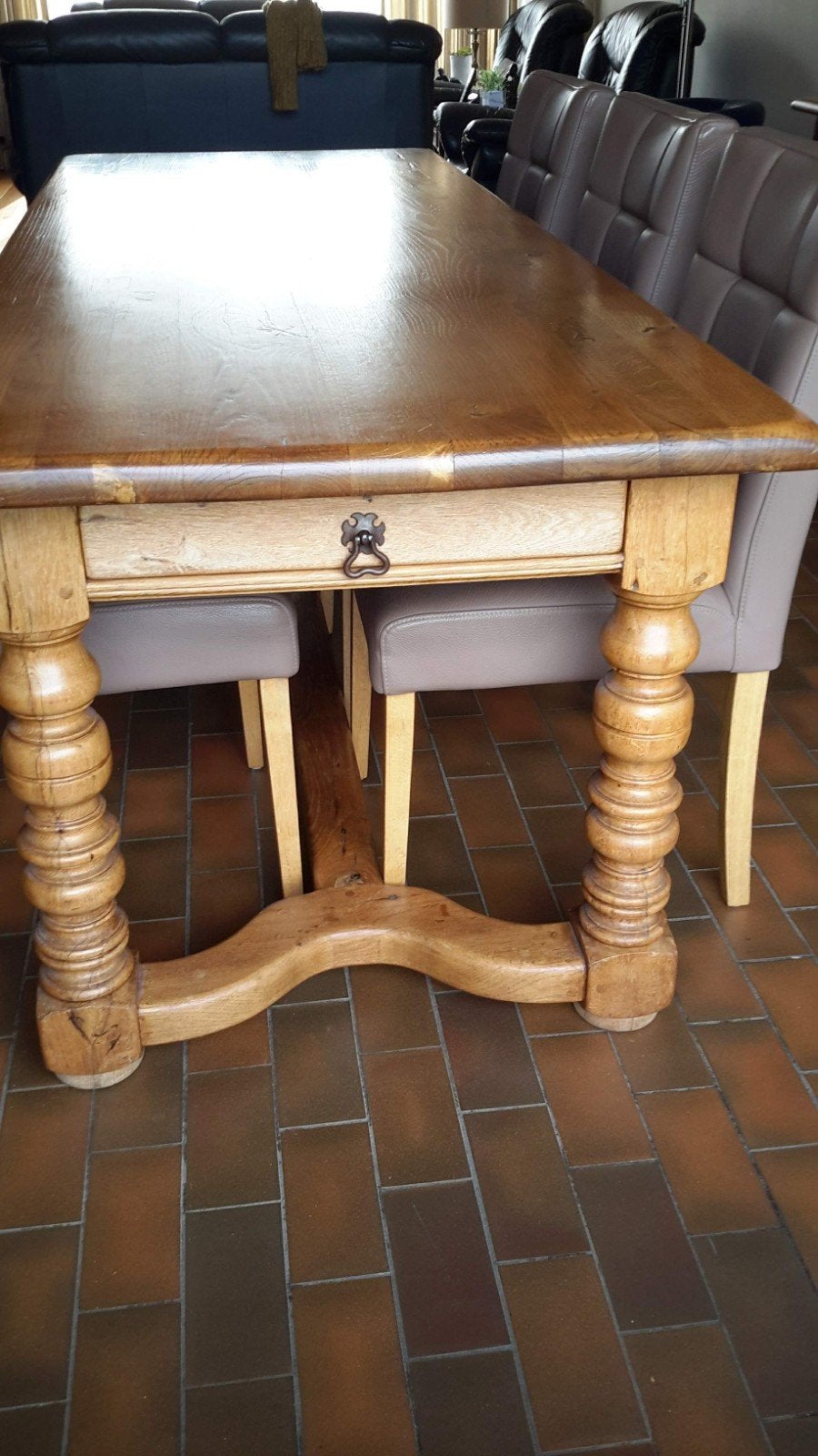 Kloostertafel 200x80cm,  Afhalen LOMMEL,  MOET weg, Ophalen
