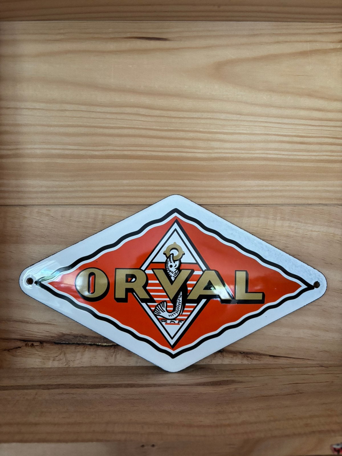 Plaque émaillée Orval, Enlèvement ou Envoi