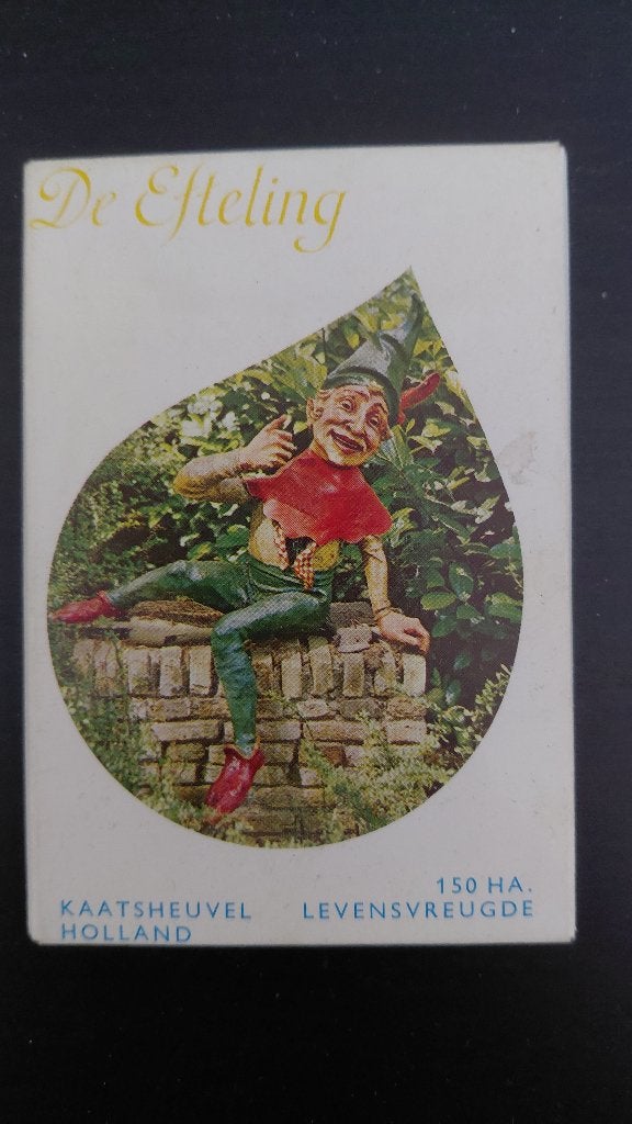Vintage ansichtkaarten Efteling., Collections, Enlèvement ou Envoi, 1960 à 1980