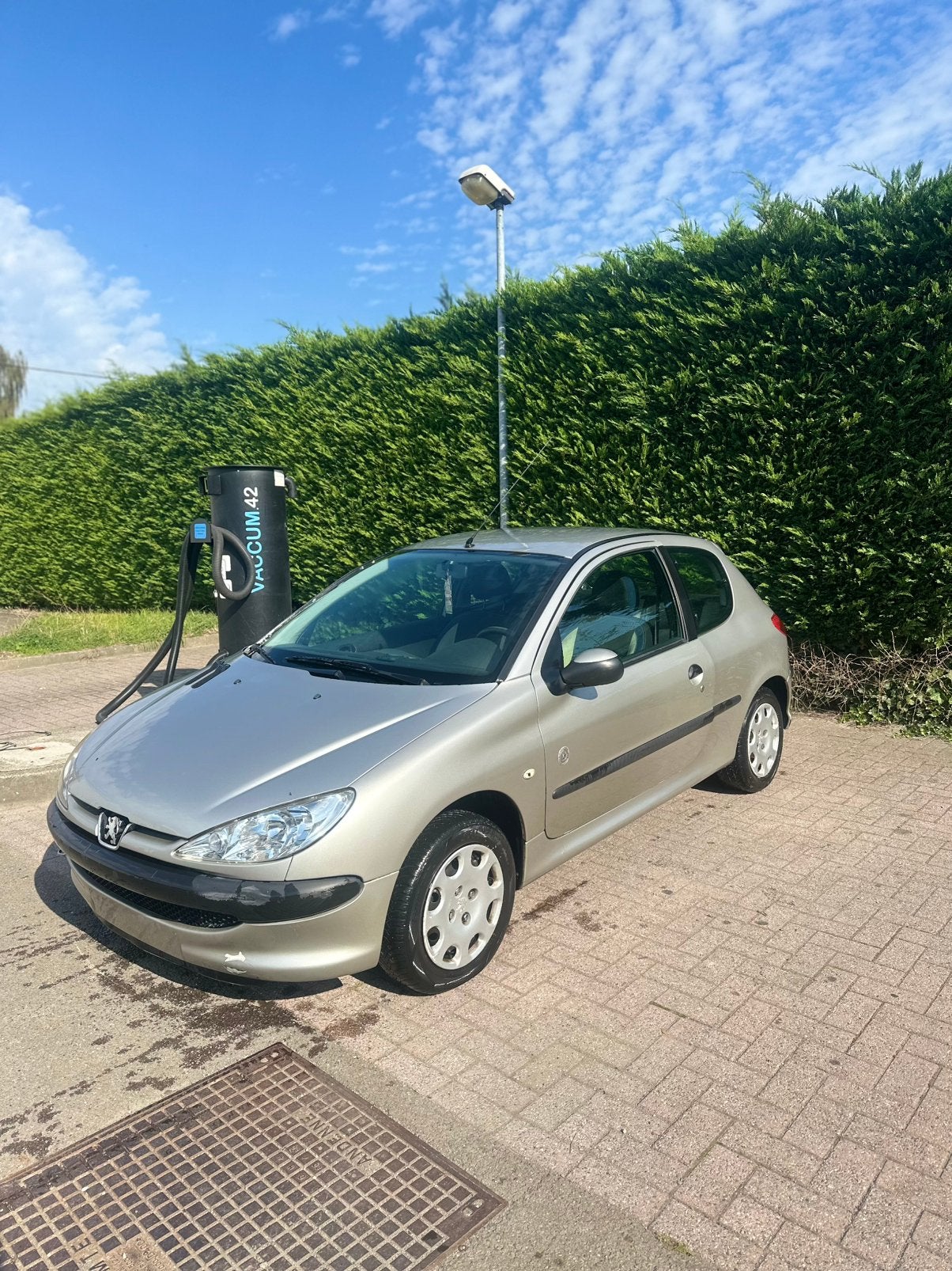 Peugeot 206 ESSENCE - 1.1 - 2005 - Pret à immatriculer, Autos, Achat, Boîte manuelle, Beige, Particulier