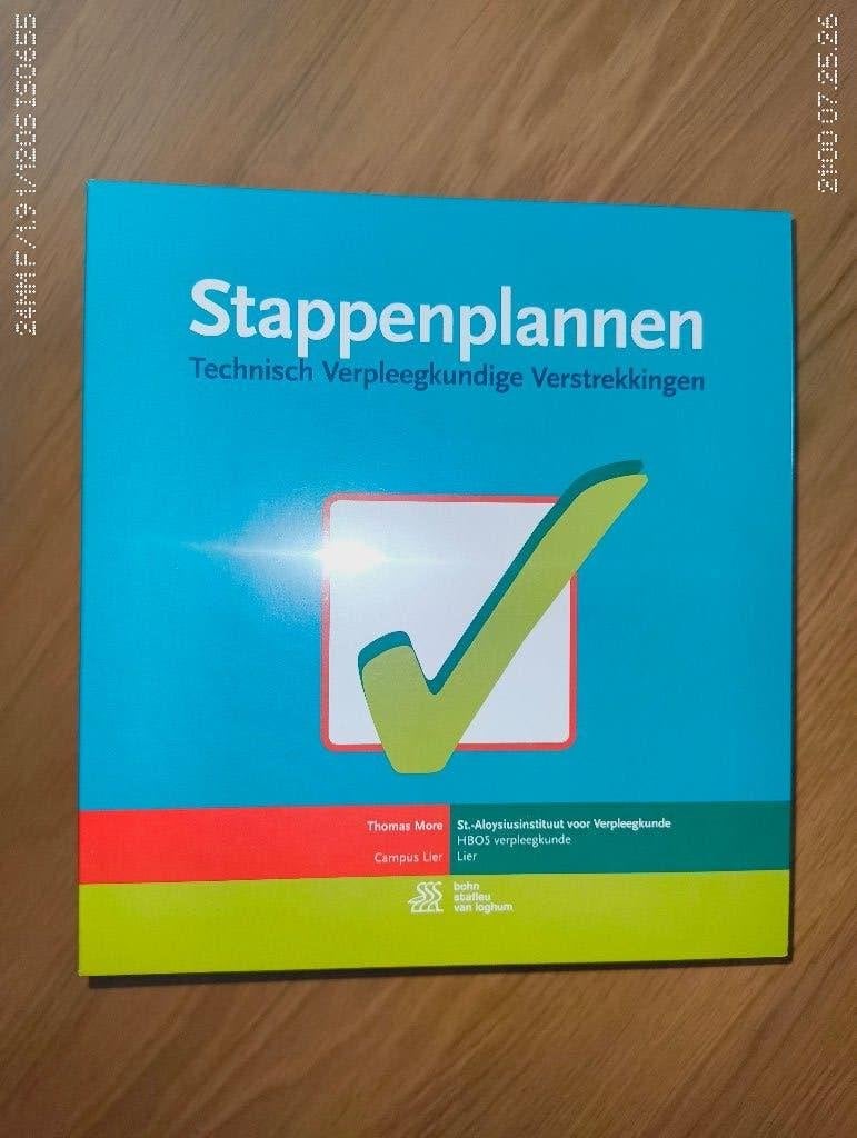 Stappenplannen Technisch Verpleegkundige Verstrekkingen, Livres, Livres d'étude & Cours, Enlèvement ou Envoi, Neuf, Enseignement supérieur