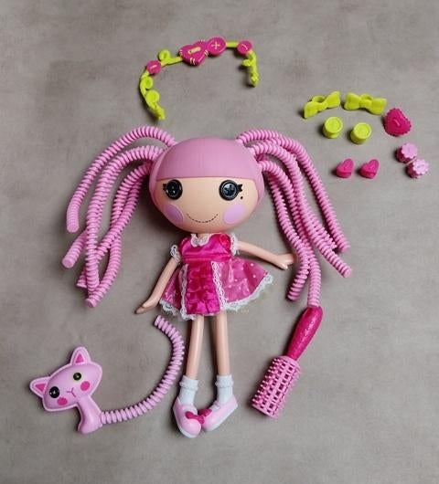 Lalaloopsy Silly Hair "Jewel Sparkles", Kinderen en Baby's, Ophalen of Verzenden, Zo goed als nieuw, Overige typen