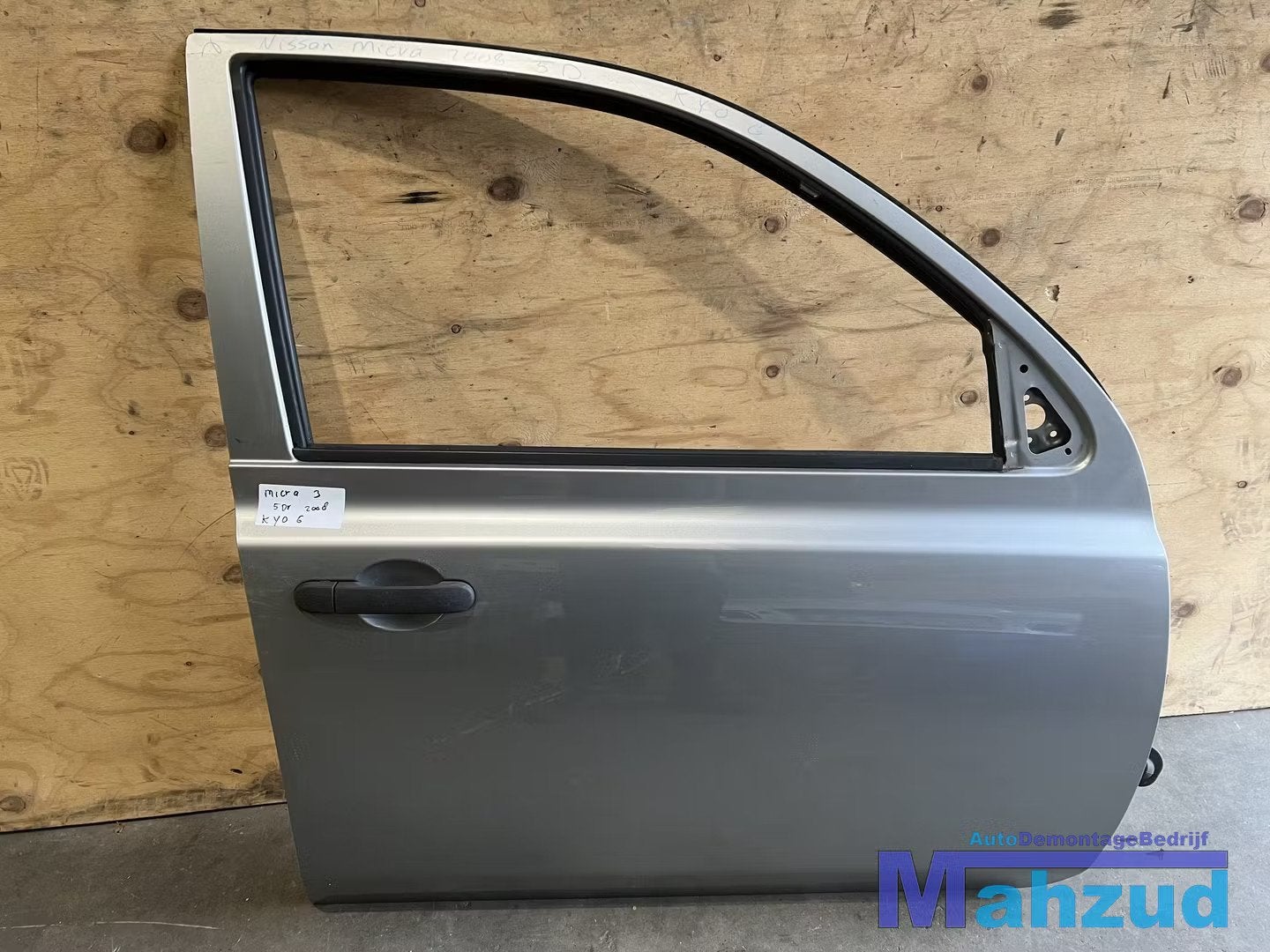 NISSAN MICRA 3 K12 grijs KYO G rechts voor deur 2003-2010, Deur, Takashima 1-chome 1-1
220-8686  Yokohama, NISSAN_SR@mail.nissan.co.jp