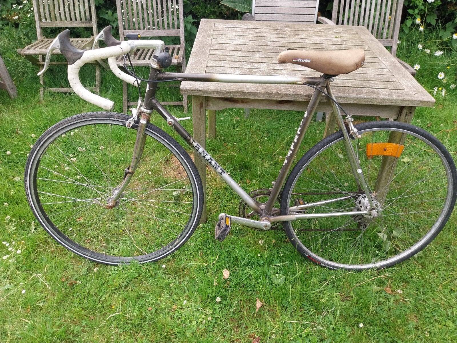Retro koersfiets, 51 à 55 cm, Frein sur jante, Enlèvement, Années 60 ou plus récent