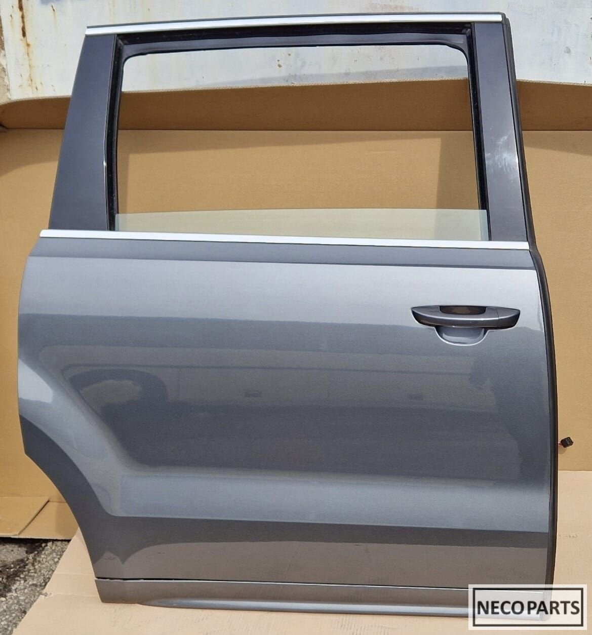 VW SHARAN 7N DEUR PORTIER KLEUR LR7H ALLES LEVERBAAR !!, Volkswagen, -, Utilisé, -
