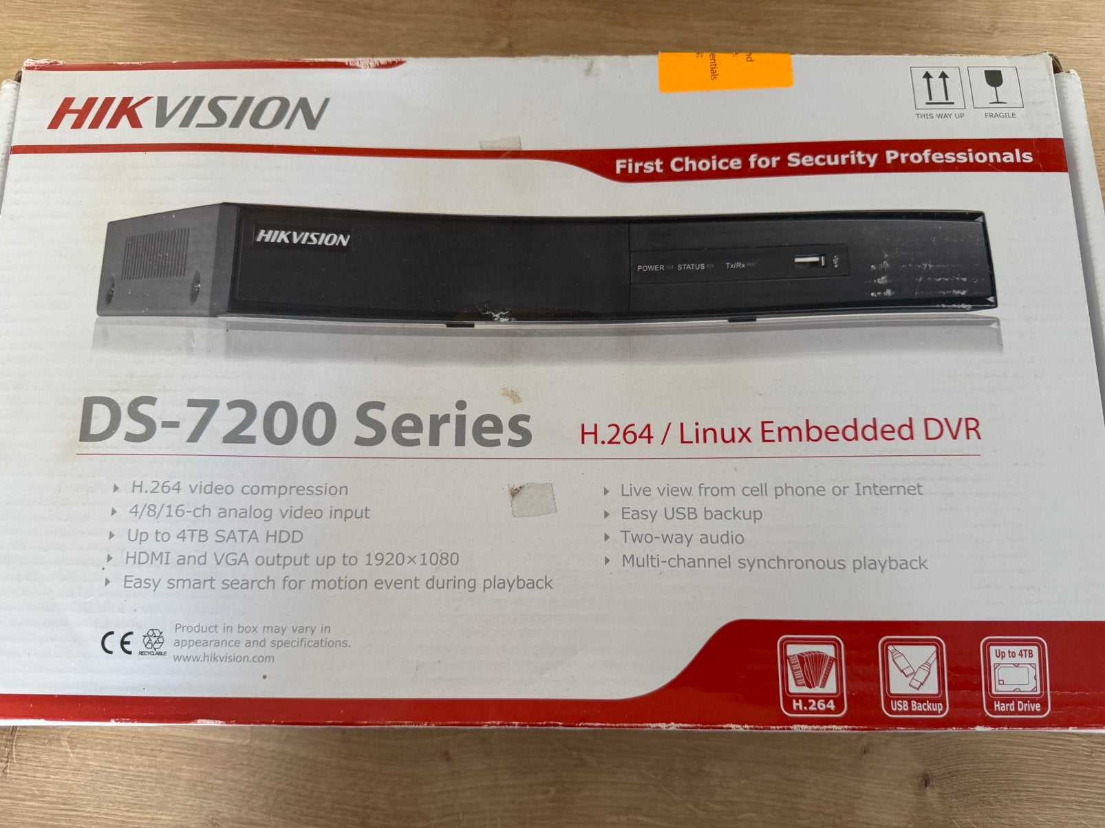 HIKViSION videobewaking, TV, Hi-fi & Vidéo, Caméras de surveillance, Enlèvement ou Envoi, Comme neuf
