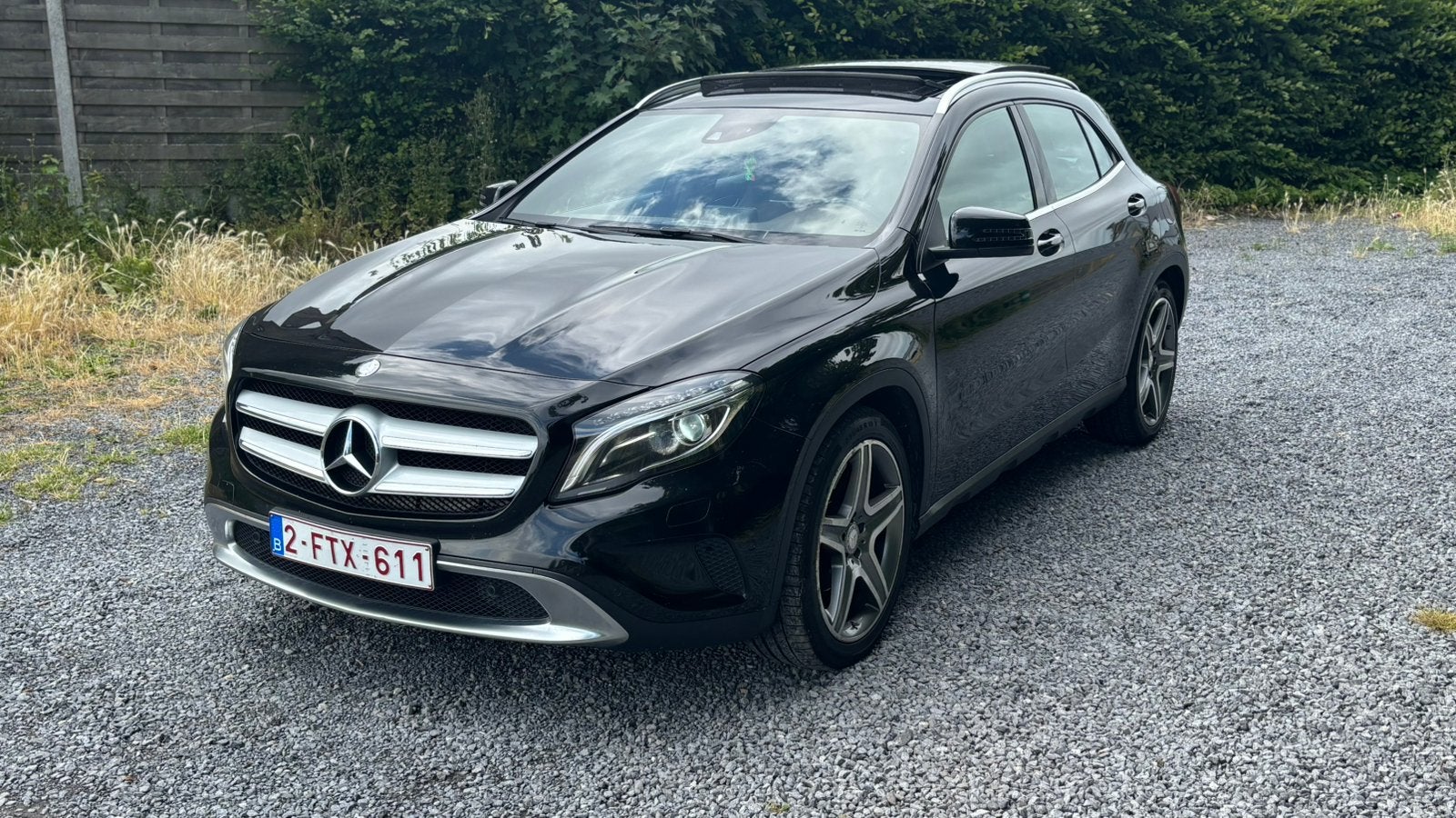 Mercedes GLA 220D 2015 119.695 km Automaat Panoramadak, Auto's, Mercedes-Benz, Automaat, Euro 6, Bruin, Leder