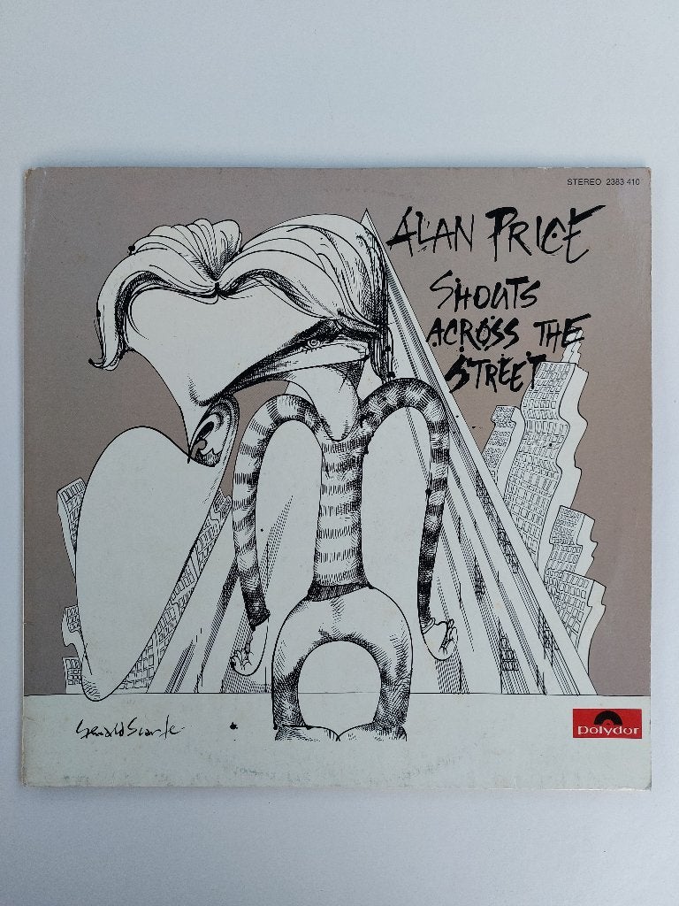 Alan Price - Des cris de l'autre côté de la rue (1976), CD & DVD, Vinyles | Rock, LP, Pop rock, Enlèvement ou Envoi, Avec pochette intérieure