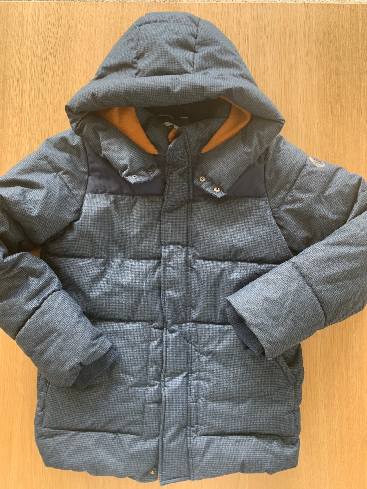 Winterjas Okaidi maat 164-14 jaar, Ophalen of Verzenden, Zo goed als nieuw, Maat 34 (XS) of kleiner, Blauw