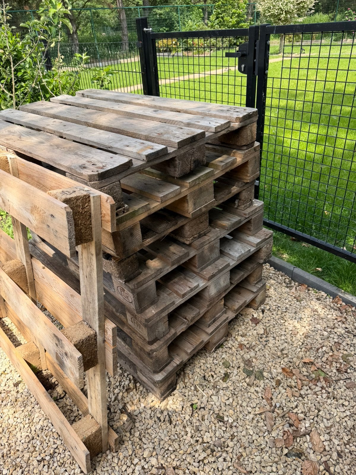 7 europalleten te koop + 1 gratis!, Ophalen, Zo goed als nieuw