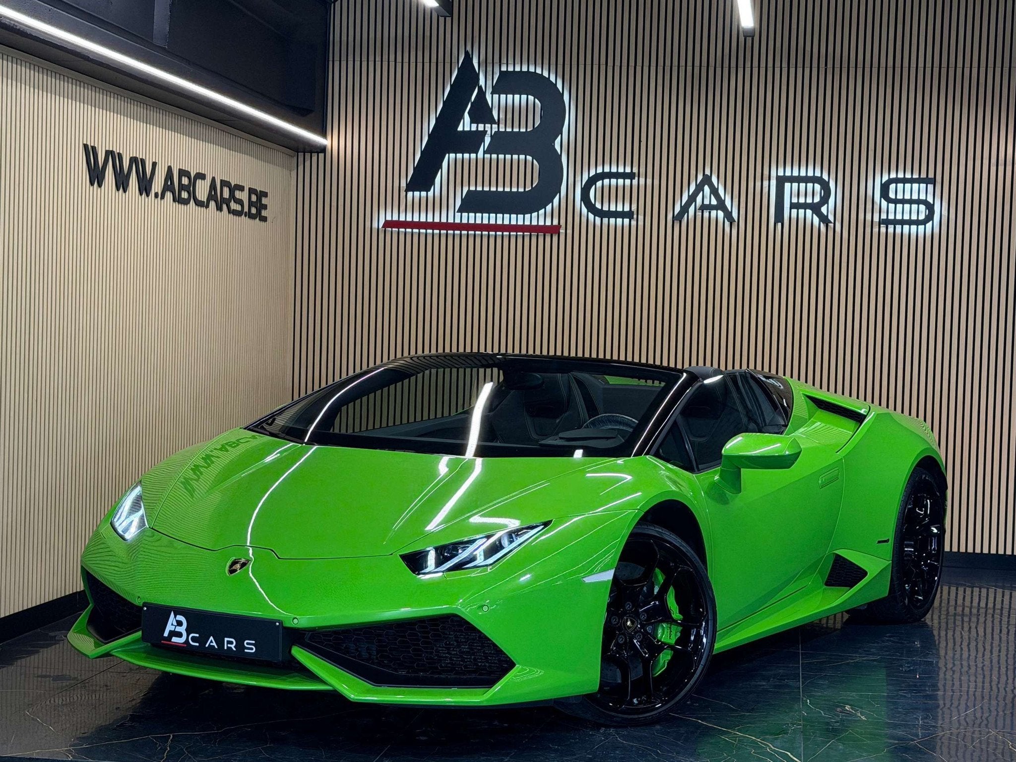 Lamborghini Huracan SPYDER 5.2I V10 40V LP610-4* BELIGUM CAR, Auto's, Lamborghini, Automaat, Gebruikt, Cabriolet, 448 kW