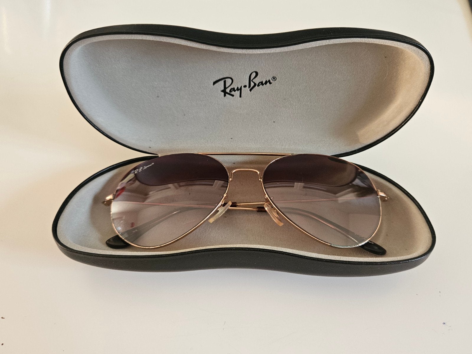 Authentieke RayBan Space zonnebril, Envoi, Lunettes, Ray-Ban