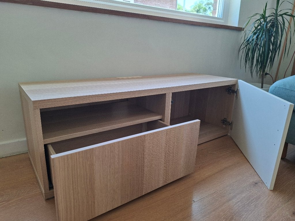 Meuble TV, 25 à 50 cm, Moins de 100 cm, Comme neuf, 100 à 150 cm