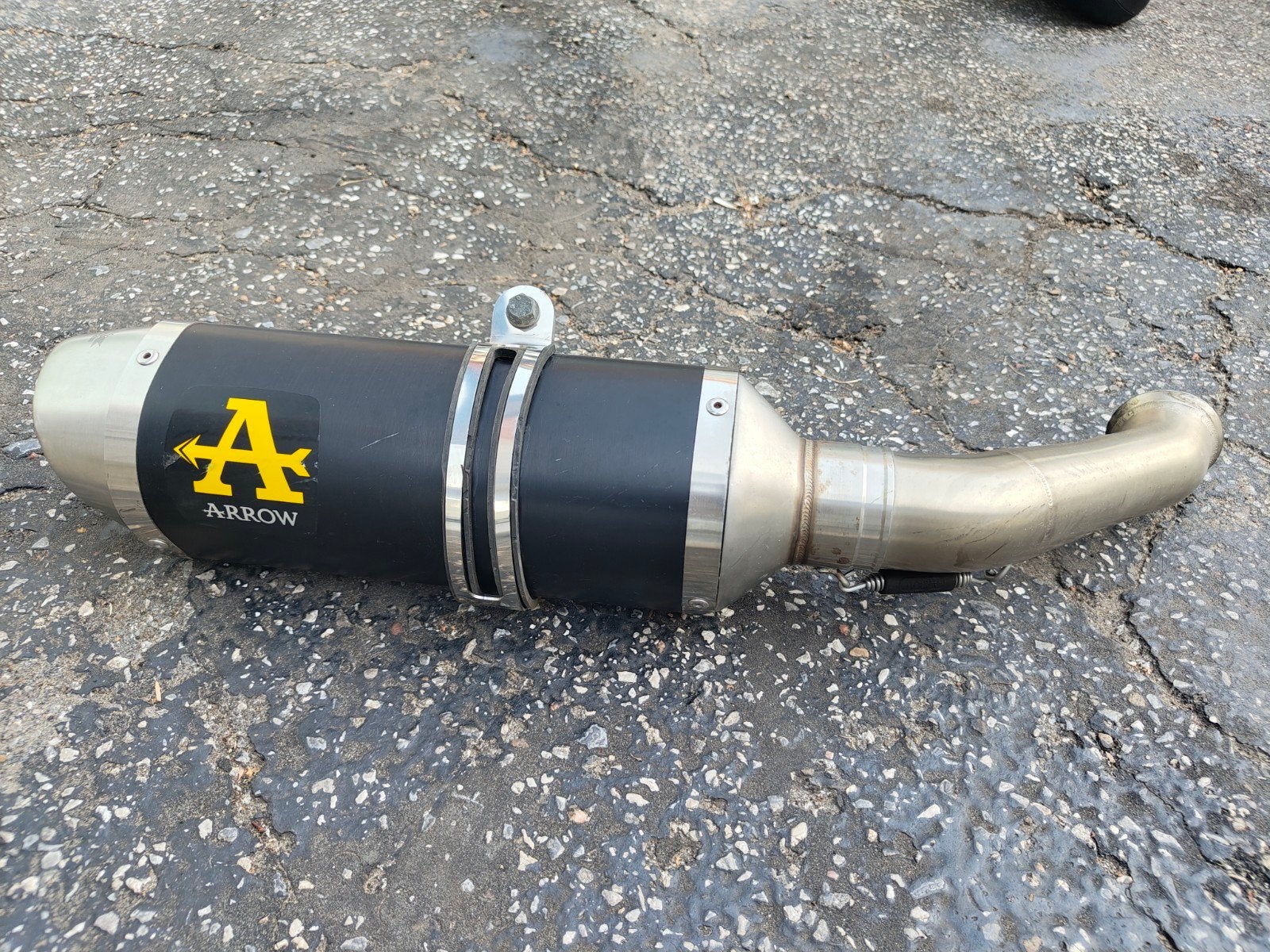 Arrow uitlaat / slip on voor motoren, Motoren, Ophalen