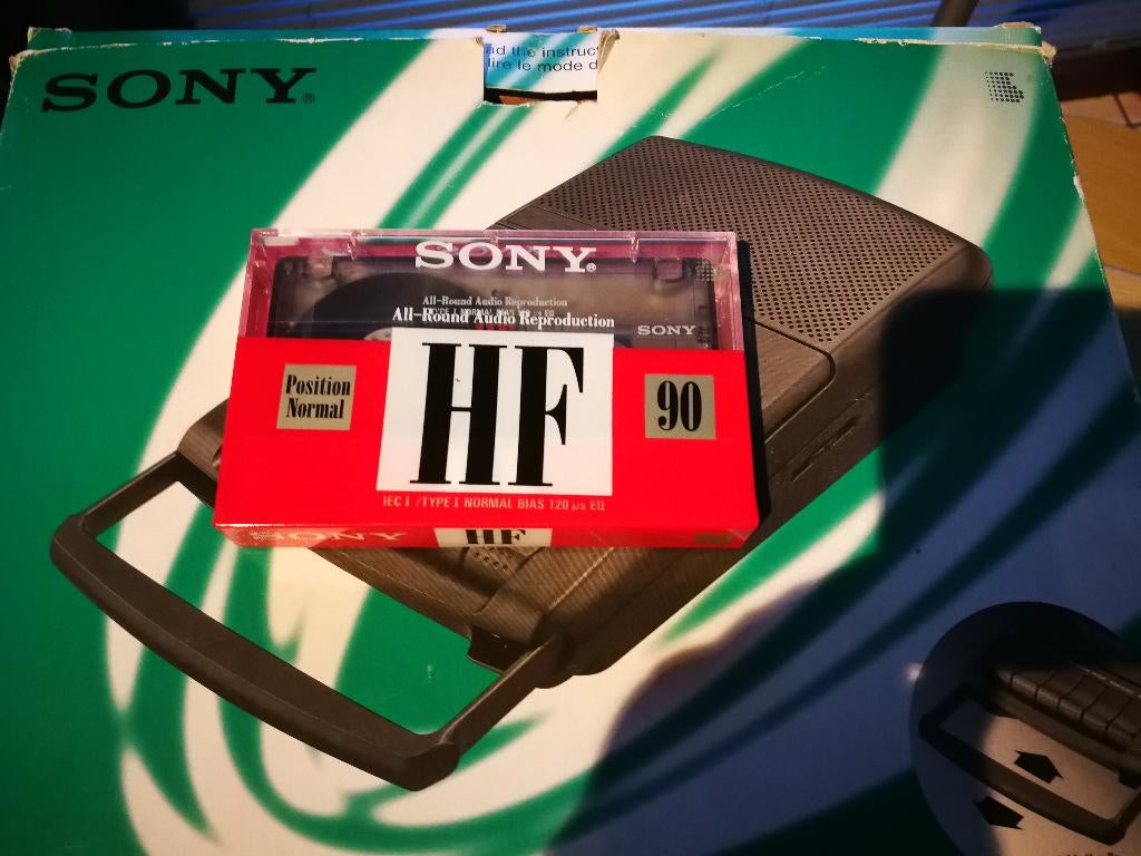 Sony TCM -939 Ongebruikt uit 1995, Audio, Tv en Foto, Cassettedecks, Enkel, Sony, Tape counter, Ophalen of Verzenden