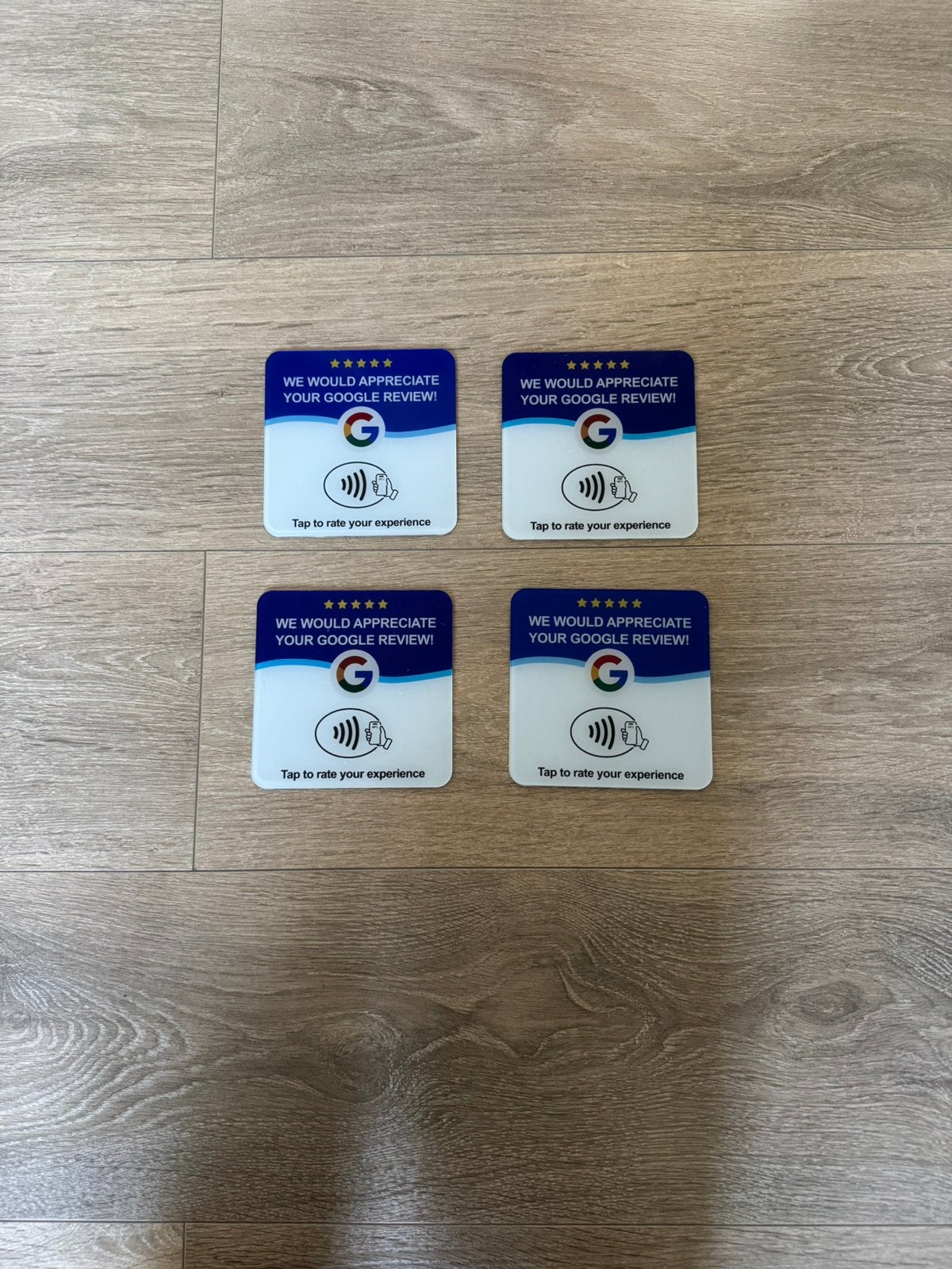 Google review cards, Handtassen en Accessoires, Uiterlijk | Gezichtsverzorging, Ophalen of Verzenden, Zo goed als nieuw
