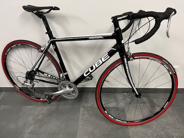 Racefiets Cube, Fietsen en Brommers, Fietsen | Racefietsen, 28 inch, Aluminium, Zo goed als nieuw, Meer dan 20 versnellingen