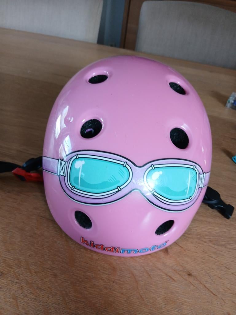 Helm kiddimoto XS, Fietsen en Brommers, Ophalen, XS