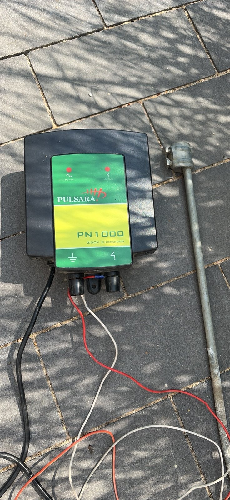 schrikdraadapparaat Pulsara PN1000, Weidegang