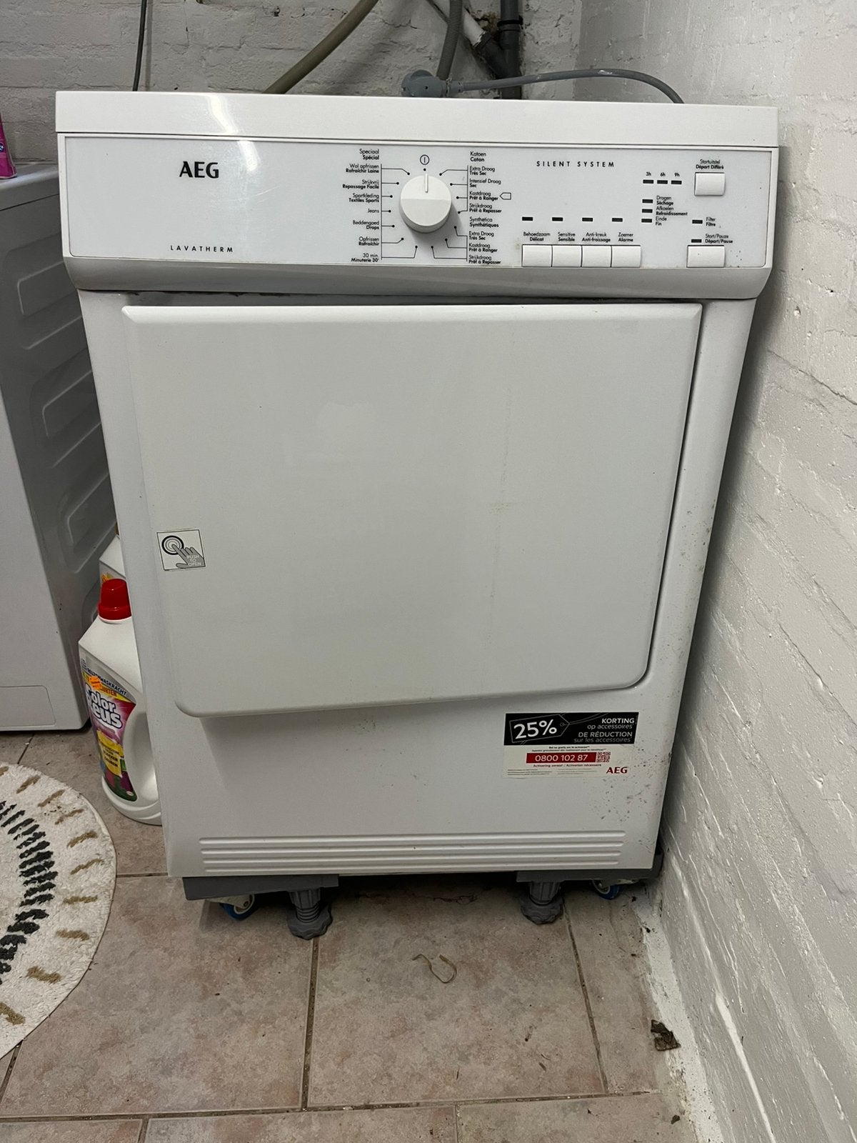 Droogkast AEG, Elektronische apparatuur, Droogkasten, Ophalen, Zo goed als nieuw