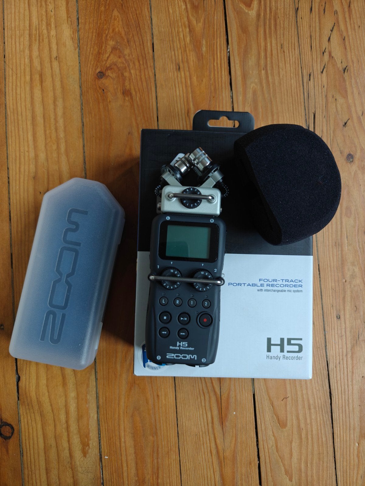 Zoom H5 four-track portable recorder, Muziek en Instrumenten, Ophalen, Zo goed als nieuw