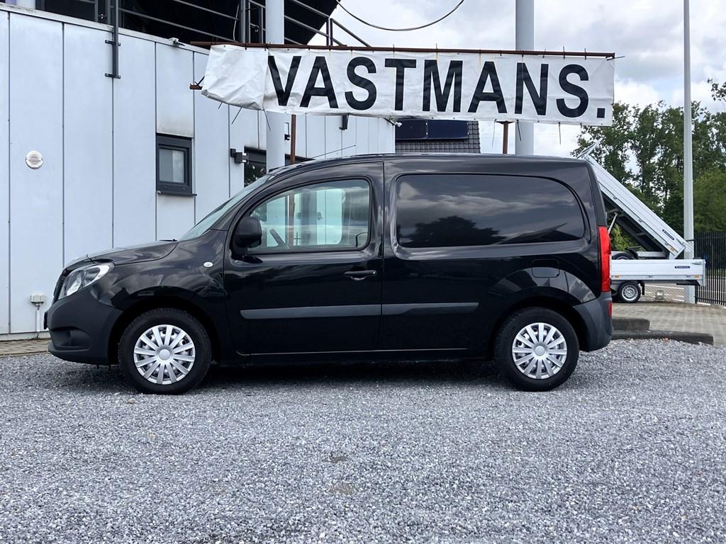 Mercedes-Benz Citan 109 13.885€ + BTW / 3 Zits / 35.145 km, Auto's, Mercedes-Benz, Monovolume, 95 pk, Start-stop-systeem, Zwart