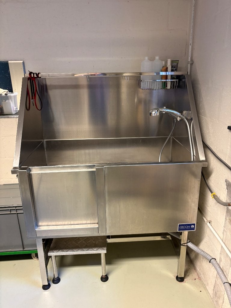 Rvs hondenbad, Autres marques, Enlèvement, Comme neuf, Autres types