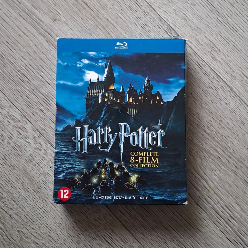 Harry Potter blueray film boxset, Enlèvement ou Envoi, Comme neuf, Film, Coffret