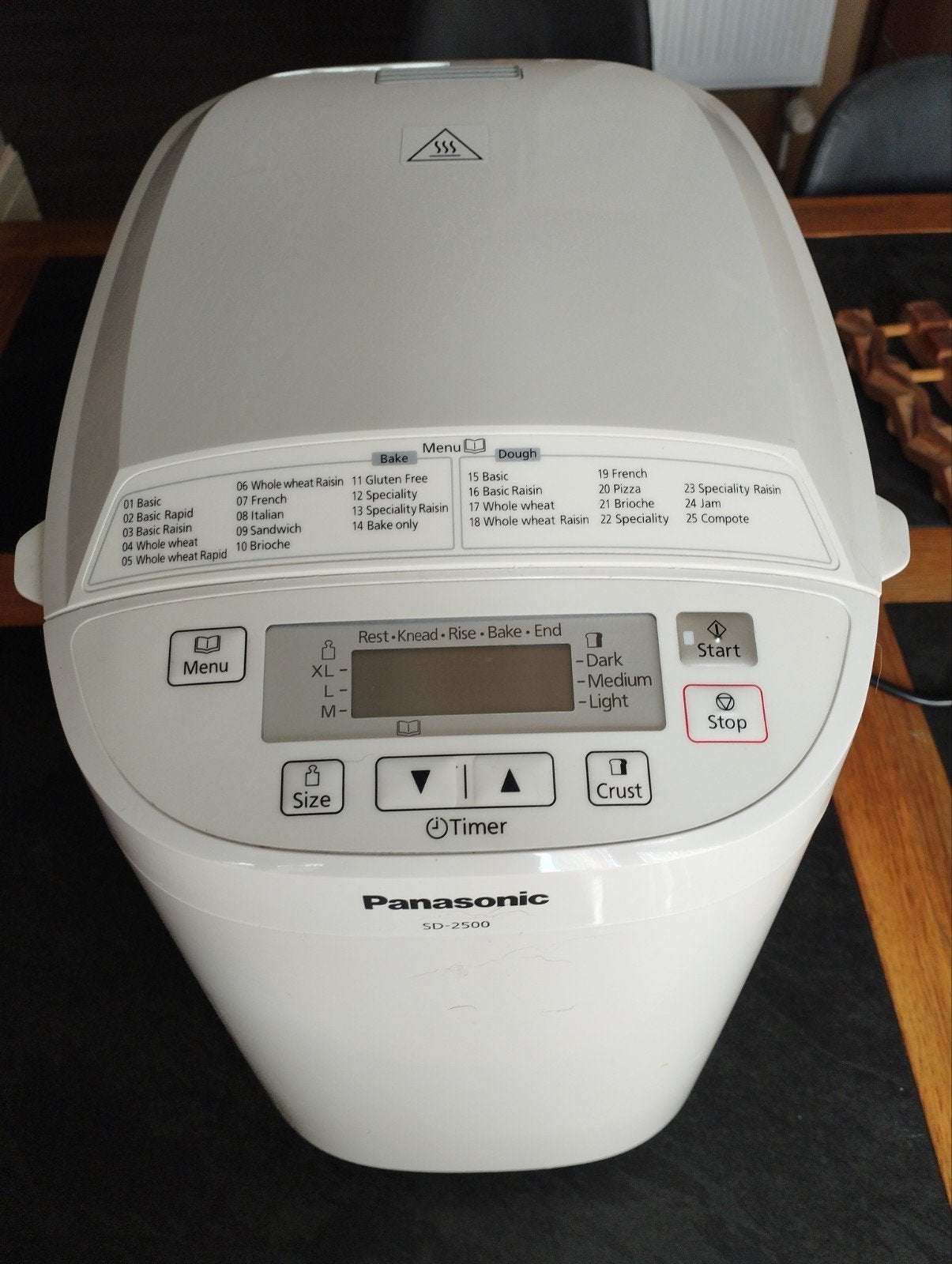 Panasonic broodbakmachine, Electroménager, Machines à pain, Enlèvement