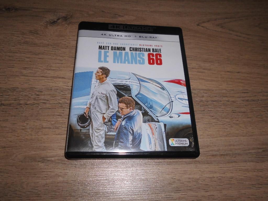4K ultra HD + blu ray " le mans 66 " avec matt damon, Enlèvement ou Envoi